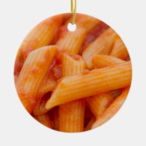 italian macaroni ceramic ornament