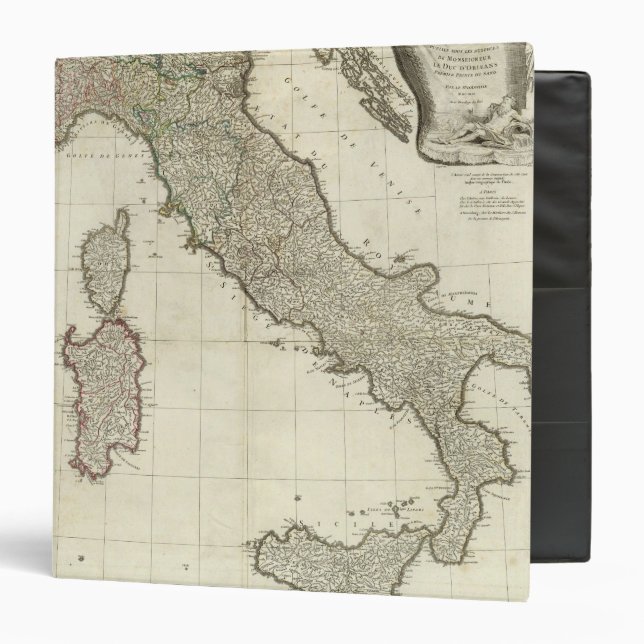 Italian Map Binder (Front/Inside)