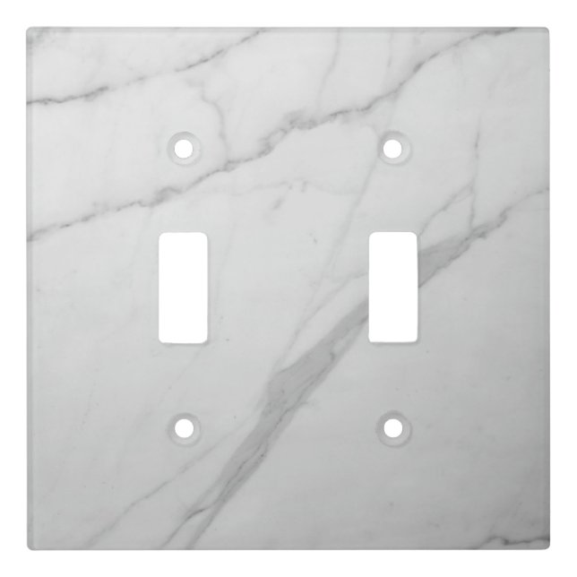 Italian Marble #1 (Faux Marble) #marble #texture Light Switch Cover (Front)