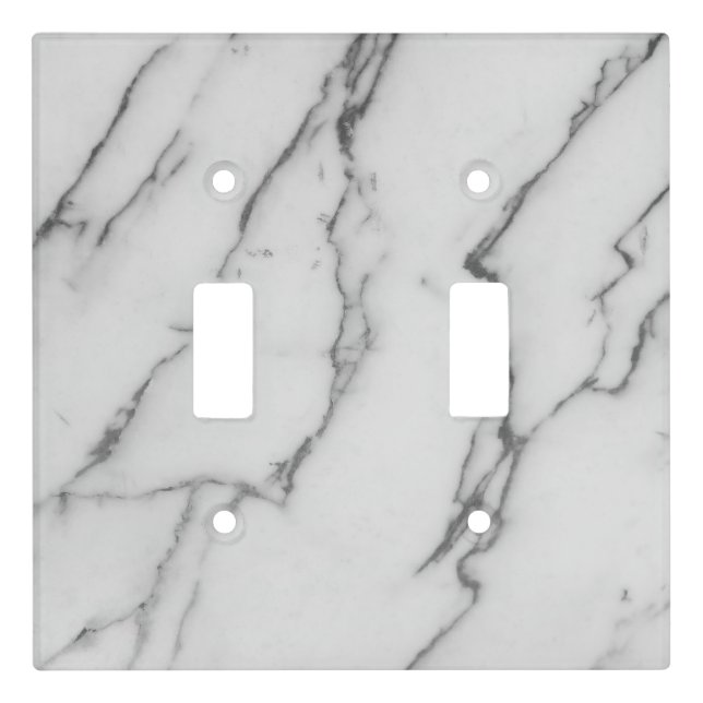 Italian Marble #4 #faux #marble #decor #art  Light Switch Cover (Front)
