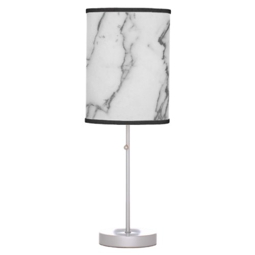 Italian Marble 4 faux marble decor art Table Lamp