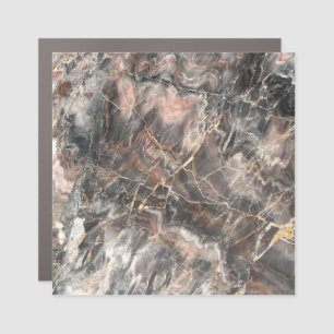 Italian marble: luxurious seamless texture. car magnet