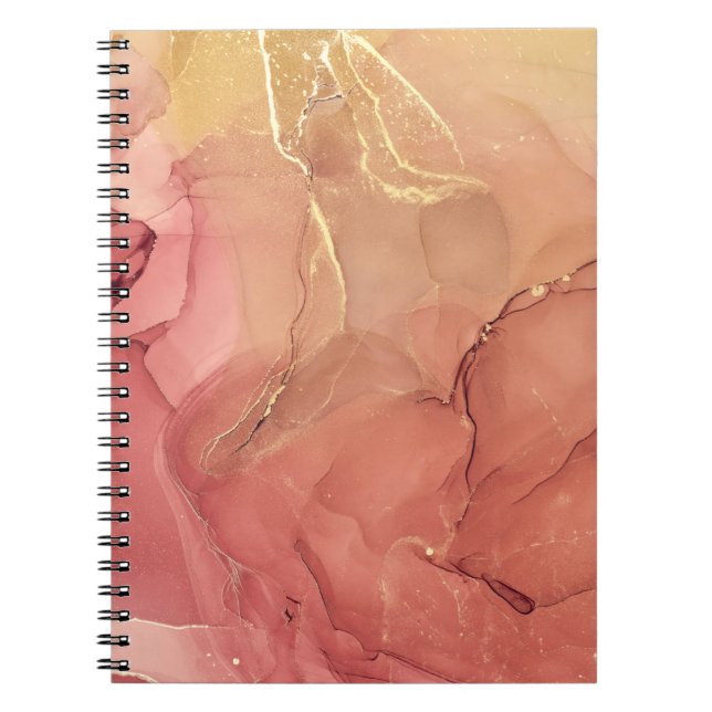italian marble notebook (Front)