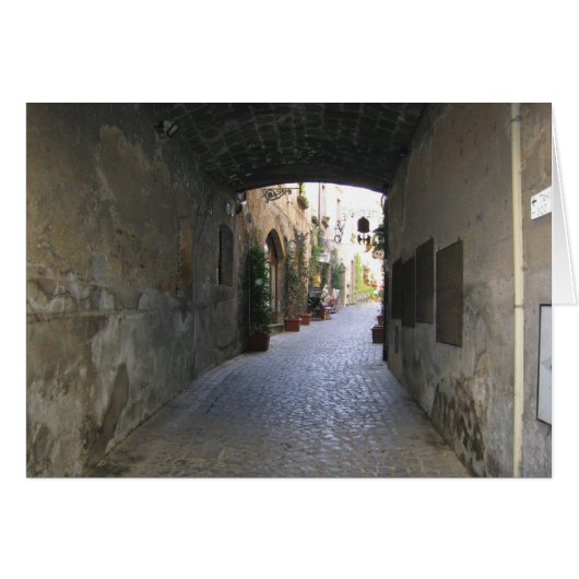 Italian Market Card (Front Horizontal)