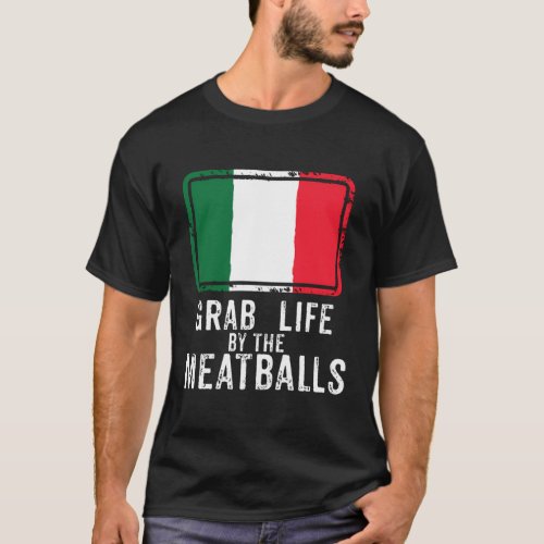 Italian Meatball Italy Flag T_Shirt
