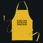 Italian Meatballs Apron<br><div class="desc">Funny cooking apron says It's Not a Party Until My Italian Meatballs Come Out! What a funny gift for the cook or BBQer in your life.</div>
