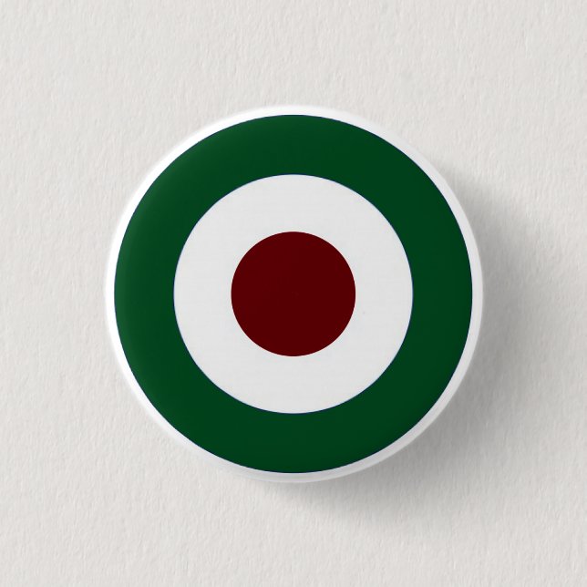 Italian Mod Target Pinback Button (Front)