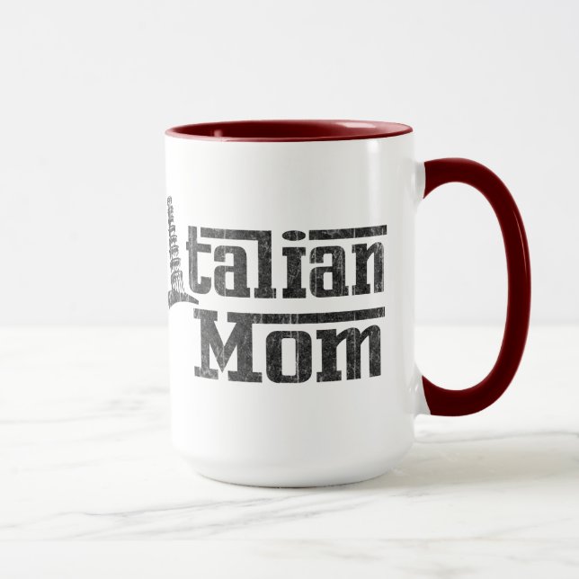 Italian Mom Coffee Mug (Right)