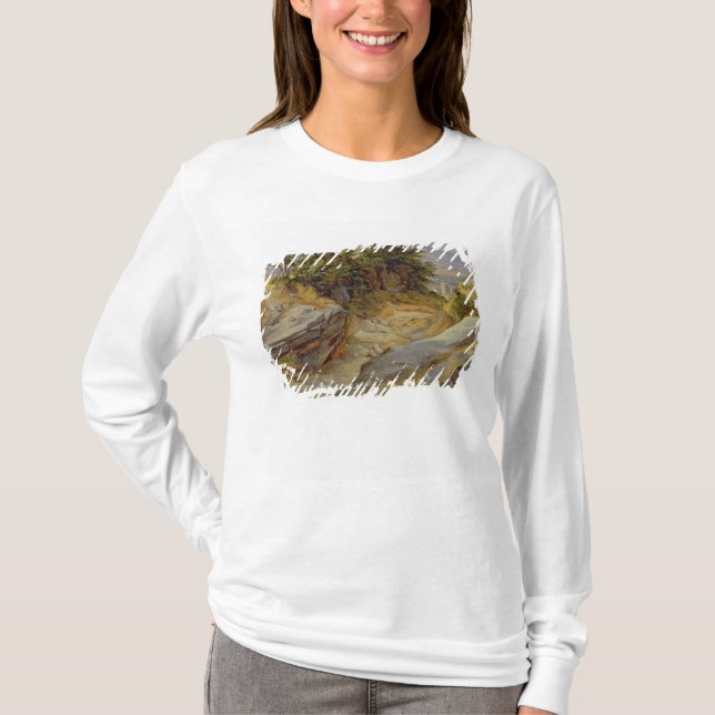 Italian Mountain Landscape, c.1824 T-Shirt (Front)