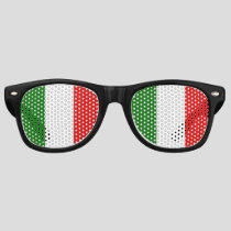 Italian National Flag Retro Sunglasses
