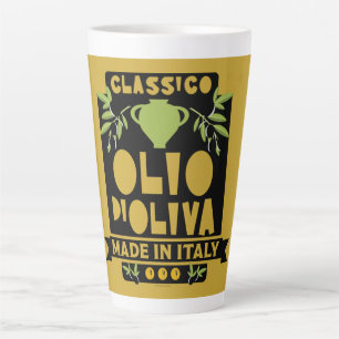  Italian Olive Oil Cooking Latte Mug