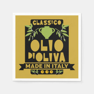 Italian Olive Oil Cooking Napkins