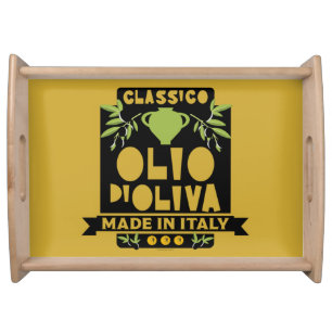 Italian Olive Oil Cooking Serving Tray