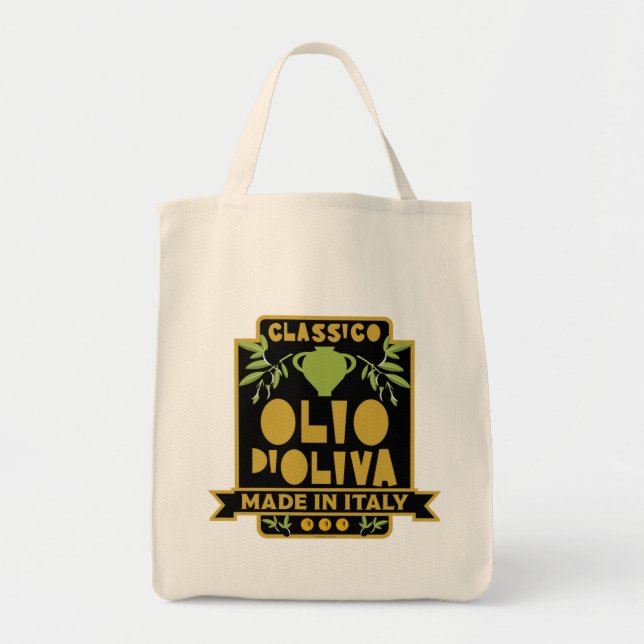  Italian Olive Oil Cooking Tote Bag (Front)