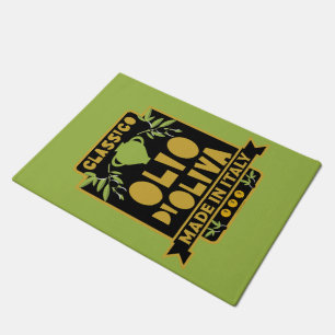 Italian Olive Oil Wall Art Doormat