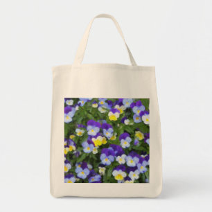 Italian Pansies Tote Bag