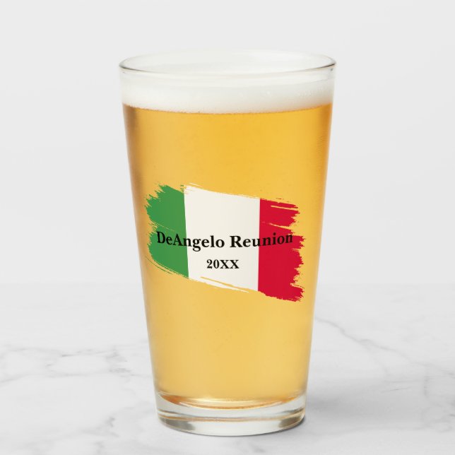 Italian Party Glass (Front Filled)