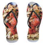 Italian Pasta Flip Flops  - Walk with Flavor