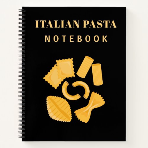 Italian Pasta Notebook