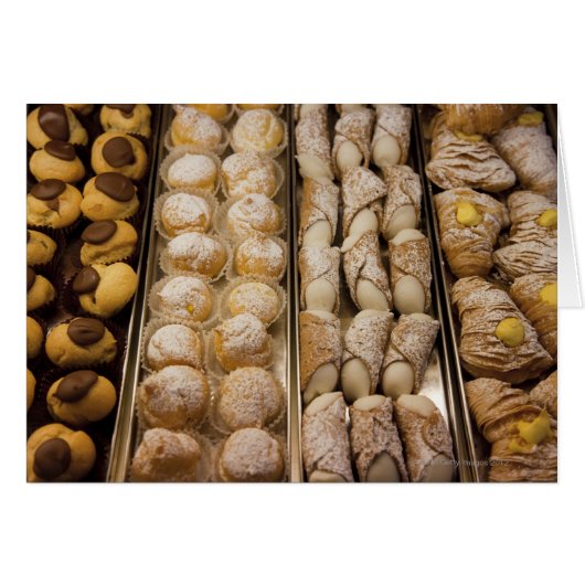 Italian pastries cards (Front Horizontal)