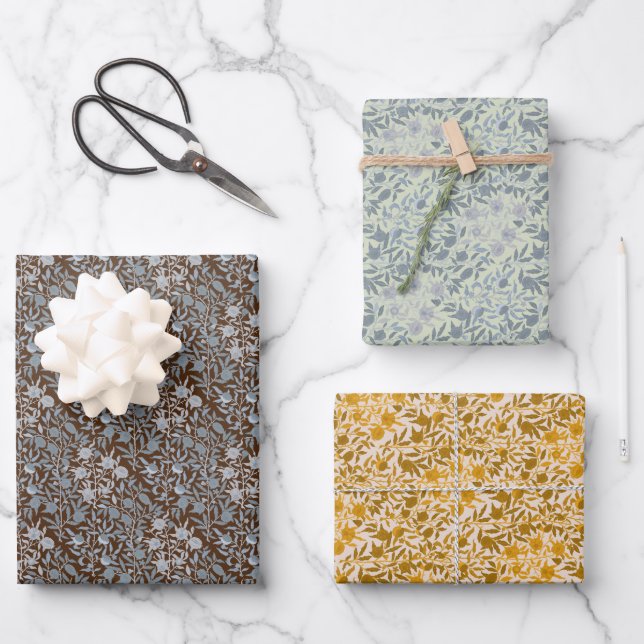 Italian patterns.  wrapping paper sheets (Front)