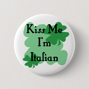 Italian Pinback Button