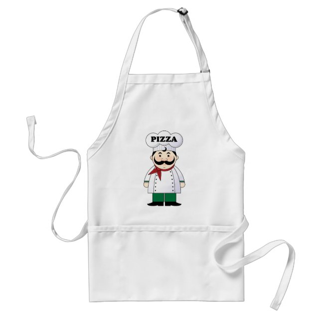 Italian Pizza Chef Cooking Apron (Front)