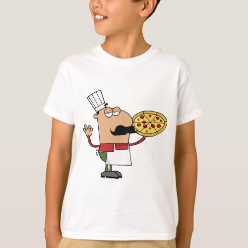 Italian Pizza Chef T_Shirt