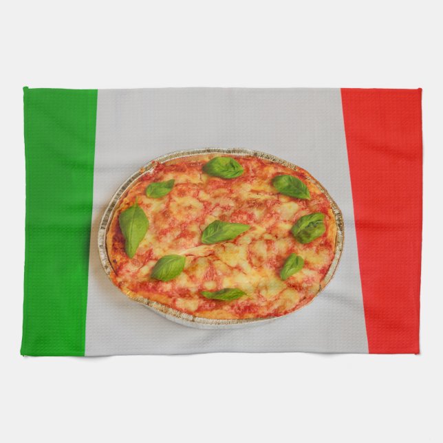 ITALIAN PIZZA KITCHEN TOWEL (Horizontal)