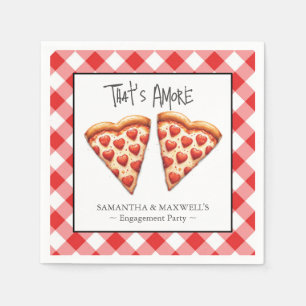 Italian Pizza Party Tableware Napkins