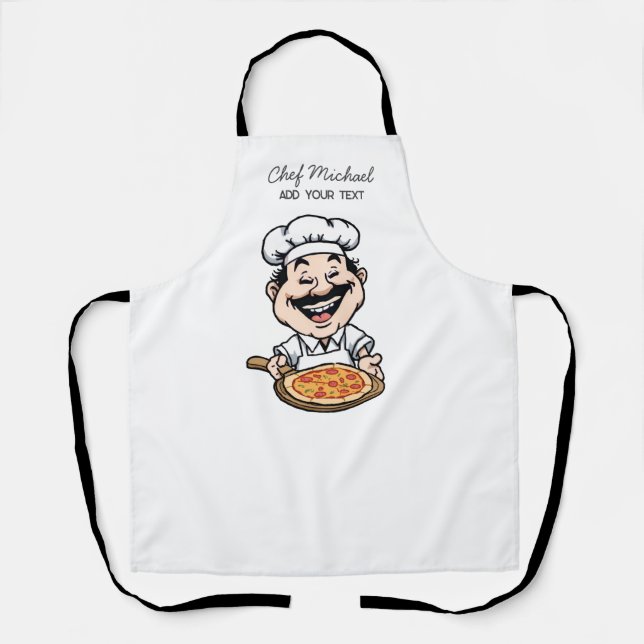 Italian Pizzeria Pizza Kitchen or Restaurant       Apron (Front)