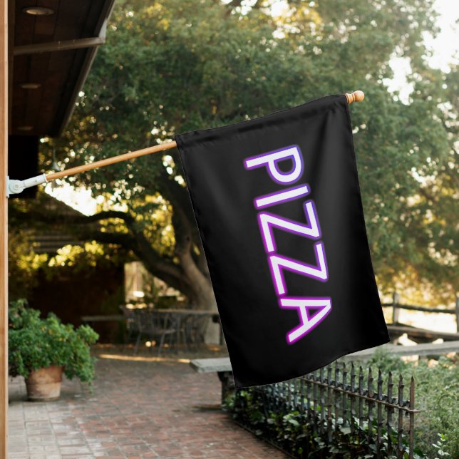  Italian Pizzeria Pizza SIGN FLAG   (In SItu)