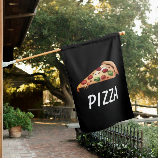  Italian Pizzeria Pizza SIGN FLAG   (In SItu)