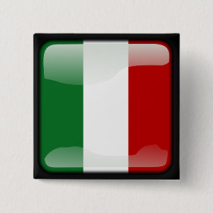 Italian polished flag button