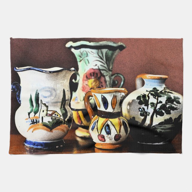 Italian Pottery Towel (Horizontal)