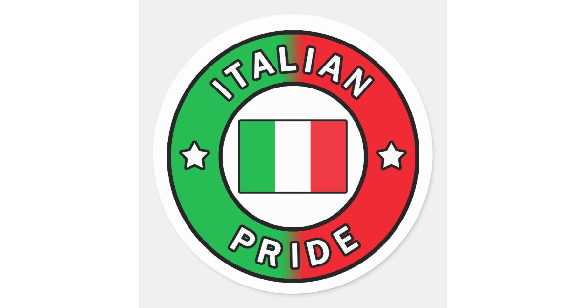Milano Italia Travel Souvenir Italian Flag Sticker Milan Italy Badge  Sticker