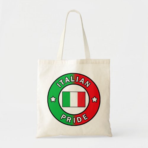 Italian Pride tote bag