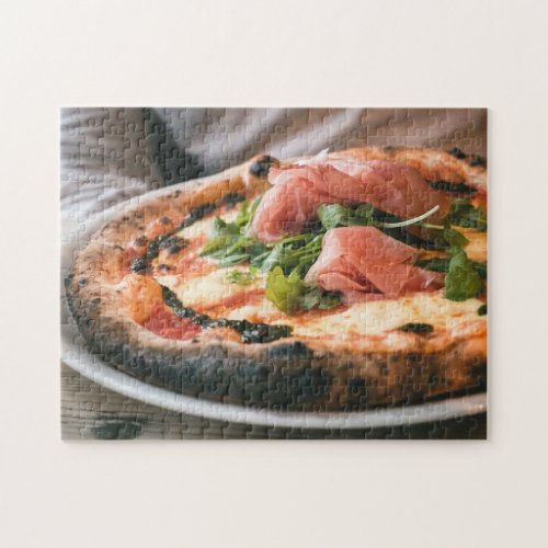 Italian Prosciutto Pizza Italy Food Jigsaw Puzzle