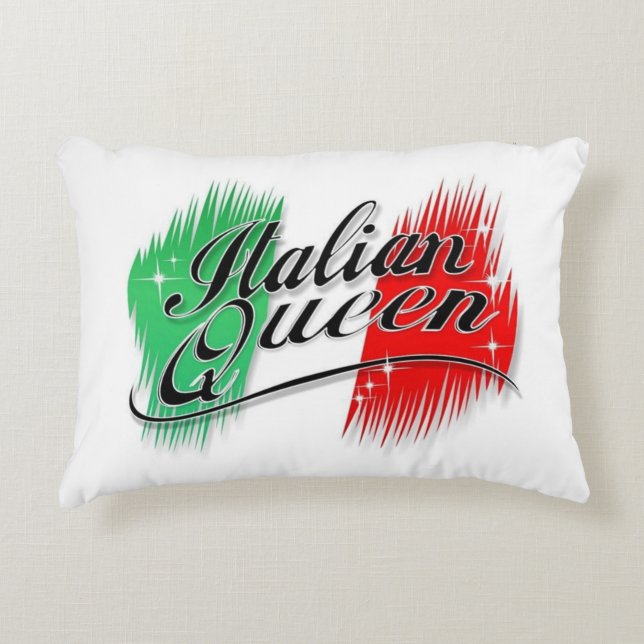 Italian Queen Accent Pillow (Front)