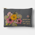 Italian Quote with Bright Flowers 