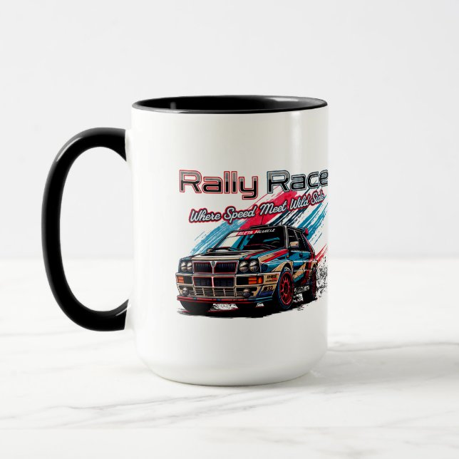 ITALIAN RALLY RACE - WHEN SPEED MEET WILD SIDE! MUG (Left)