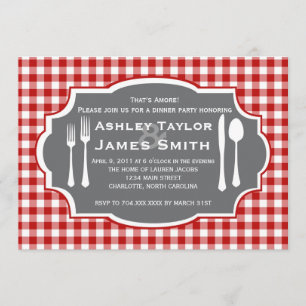 Italian Rehearsal Dinner Invitation