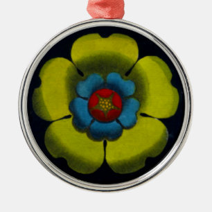 Italian Renaissance Architectural Rosette No. 6 Metal Ornament