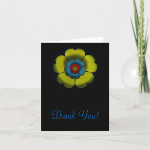 Italian Renaissance Architectural Rosette No. 6 Thank You Card