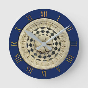 Italian Renaissance Decoration Round Clock