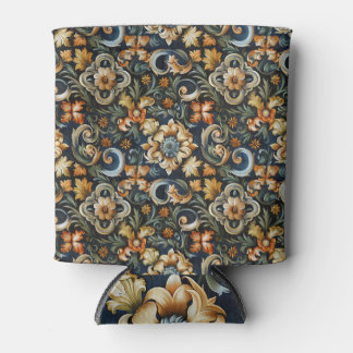 Italian Renaissance in Blue Can Cooler