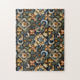 Italian Renaissance in Blue Jigsaw Puzzle