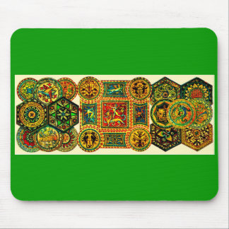 Italian Renaissance motifs print Mouse Pad