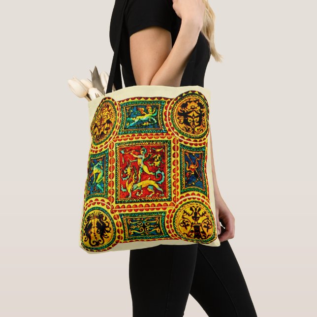 Italian Renaissance motifs print Tote Bag (Close Up)