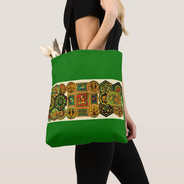 Italian Renaissance motifs print Tote Bag (Close Up)